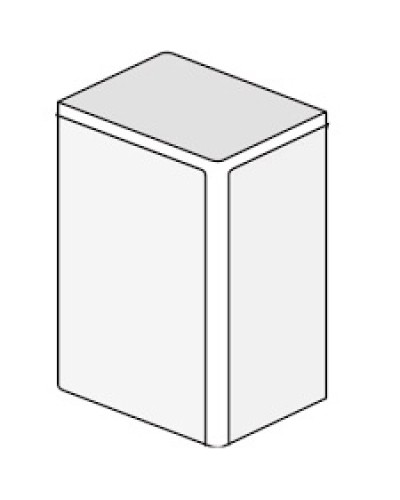 Заглушка коричневая DKC 00580B в Воронеже Аксессуары для кабель-канала Pintop.ru