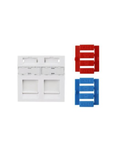 Вставка 45x45 (аналог Mosaic) Hyperline SIP3-2K-M45-45 в Воронеже Аксессуары для стоек и шкафов Pintop.ru