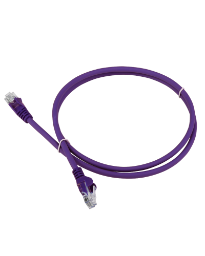 Патч-корд LANMASTER LSZH UTP кат.5e, 0.3 м, фиолетовый LANMASTER LAN-PC45/U5E-0.3-VI в Воронеже Патчкорды (медные) Pintop.ru