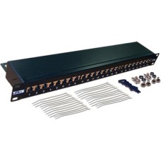 Патч-панель 1U, 24 порта, STP TWT TWT-PP24STP