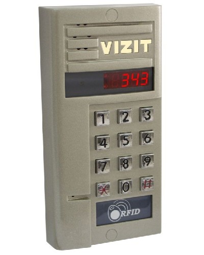 Блок вызова домофона Vizit БВД-343FCPL в Воронеже Блоки вызова многоабонентные Pintop.ru
