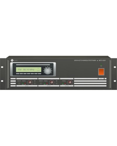 Блок источников программ МЕТА 9301 в Братске 19 оборудование (рэковое/стоечное) Mета Pintop.ru